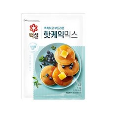라이브잇 CJ백설 핫케익믹스, 2개, 1kg