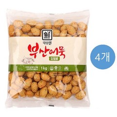 대림선 사조 부산어묵 알뜰어물볼 1kg X 4개 (무료배송), 1000g