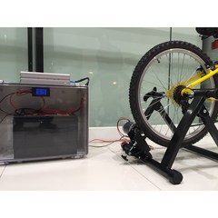 자전거발전기 BikeGenerator 자가발전 수동발전기 아이쉐어넷, 파워뱅크 320Wh