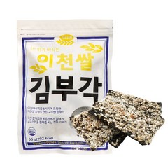 국내산 이천쌀로만든 찹쌀 수제 김부각, 130g, 1개