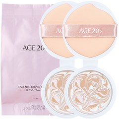 AGE20s 3세대 에센스커버팩트 HL 핑크에디션 21호리필 x 2개