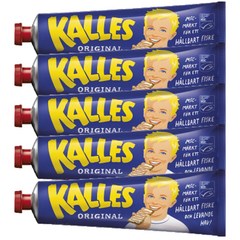 Kalles Original 칼레스 훈제 대구알 소스 튜브 스프레드 300g x5, 5개