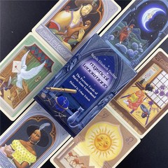 타로카드 초보 전문가 심리 운세 생명의 메시지 안내 타로 오라클 카드는 마법과 희망 보드 게임의 특, 16 TS103