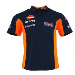 모빈스알 모터크루 바이크자켓 2018 MOTO GP Team HR REPSOL Moto PADDOCK TEAM RACE WEAR 폴로 셔츠 오토바이 남성 캐주얼 코튼 티셔츠