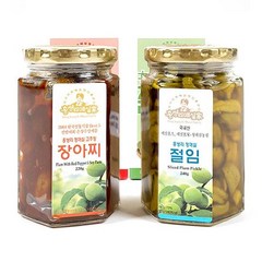 홍쌍리 매실 고추장장아찌220+매실절임240 세트, 2개