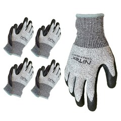 나이텍스 P200 컷3 손 보호 장갑 잘림 베임 절단 방지 작업 글러브 5개입 / Nitex P-200 Cut 3 Cut-resistant gloves 5pairs, 5개