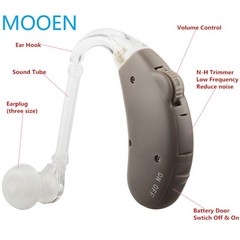 【보청기】 지멘스 디지털 포켓 중등도에서 중증 청력 손실 고출력 s-203 미국, 오른쪽 귀, 오른쪽 귀