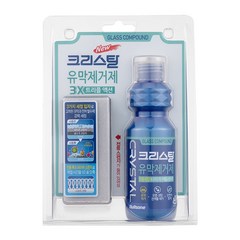 불스원 크리스탈 유막제거제 3X 140ml, 1개