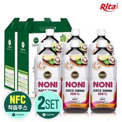 필네이처 리타 노니주스 NFC 착즙 원액 (1000mlx6병) 선물세트, 상세 설명 참조, 단일옵션, 1000ml