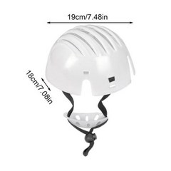 안전 범프 캡 통기성 야구 모자 삽입 라이너 PE 라이닝 경량 투구 액세서리 모자를 쓰고 있죠 머리 보호 제공, 하얀색