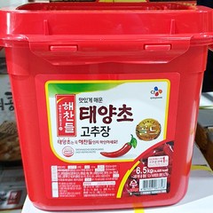 해찬들 태양초 골드고추장 6.5kg 가정용고추장 대용량고추장, 1개