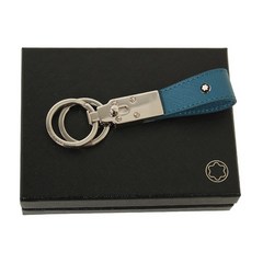 MONTBLANC 몽블랑 키홀더 124377 / 키홀더, PETROL BLUE, 옵션:PETROL BLUE