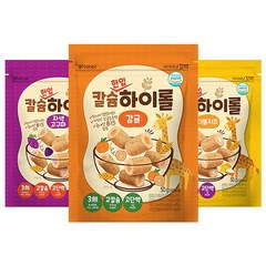 아이배냇 꼬마 칼슘하이롤 3종 셋트 (3EA)/아기과자, 단품