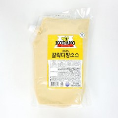 코다노 갈릭디핑소스 2kg 피자딥핑 마요네즈소스 업소용, 1개