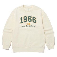 [노스페이스] 키즈 1966 로고 스웻셔츠 NM5MP01S_CRB