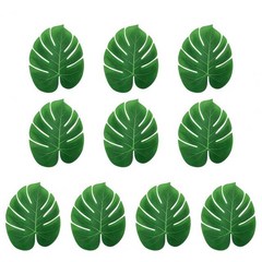 식테크 식물 몬스테라 알보 씨앗 크리에이티브 인조 나뭇잎 에너지 장식 열대 인공 개, 1.L
