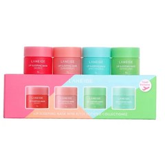 라네즈 Laneige 립 슬리핑 마스크 Lip sleeping mask 4종 세트 8g x 4 총 32g (베리 자몽 민트 라임), 라네즈립마스크4종세트, 1개