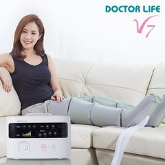 닥터라이프 공기압 4구 일반형커프 종아리 다리 발 사지압박순환장치 (다리SET), V7max