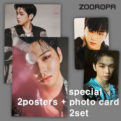 강다니엘 MAGENTA 스페셜 포토카드 2종+포스터2종