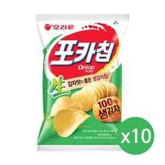 오리온 포카칩 어니언맛, 66g, 10개