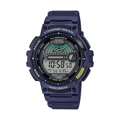 카시오 남성용 프로 트렉 Pro Trek 쿼츠 스포츠 시계 레진 스트랩 포함 블랙.