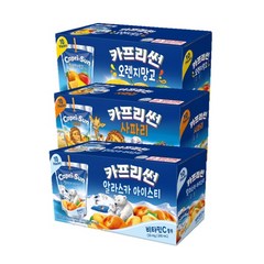 카프리썬3종세트_오렌지망고(10개)+사파리(10개)+알래스카아이스티(10개), 200ml, 30개