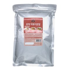 청정원 쉐프원 로제 떡복이분말 1kg 2개