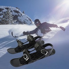 인라인스키 숏스키 스케이트 스노우 보드 스키화 카빙 스키 플레이트 에이트 세트