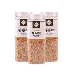 고대곡물 카무트 호라산밀 1kgx3개 (용기), 1kg, 3개