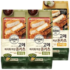 고메 통등심돈카츠 450g x2 + 모짜렐라돈카츠 450g, 1세트