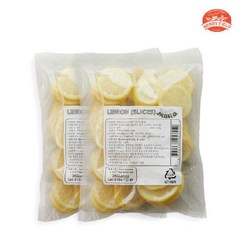 냉동 레몬 슬라이스 500g x 2개 베리필드샵, 500g(1개)