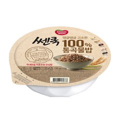 동원 쎈쿡 100% 통곡물 즉석밥, 195g, 24개