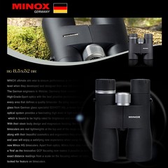 MINOX 미녹스 쌍안경 HG 8.5x52 BR 캠핑 등산 여행 야외 망원경 스코프