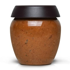 짱이야마을 국산콩 100% 정통방식 제조 한식 보리등겨장, 500g, 4개