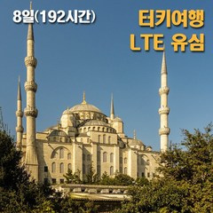 Turk Telecom 터키유심 8일 9일 10일 LTE 데이터전용유심, 8일 매일 LTE 300MB 총 2.4GB, 1개