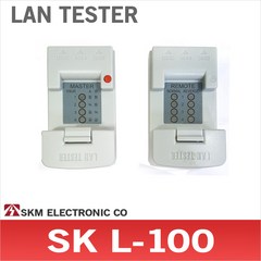SK L-100 랜테스터기 통신회로측정 RJ45, 1개