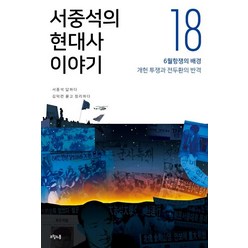 서중석의 현대사 이야기 18:6월항쟁의 배경 개헌 투쟁과 전두환의 반격, 오월의봄, 서중석김덕련