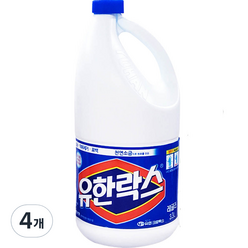 유한락스 레귤러 3.3L, 4개