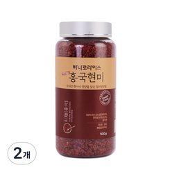 하나로라이스 홍국현미, 500g, 2개