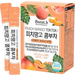 본트비 피치망고 콤부차 분말 피치망고맛, 5g, 30개입, 1개