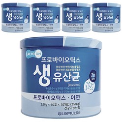 서울약사신협 프로바이오틱스 생유산균 100포, 250g, 5개