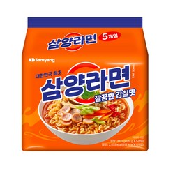 삼양라면 120g, 5개