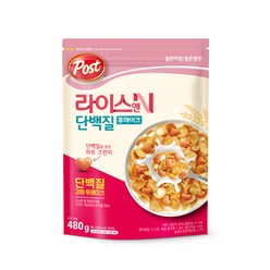 포스트 라이스앤 단백질 후레이크, 480g, 1개