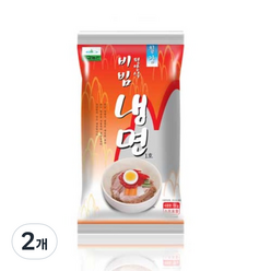 칠갑농산 평양식 비빔냉면, 750g, 2개