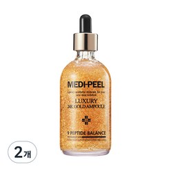 메디필 럭셔리 24k 골드 앰플, 100ml, 2개