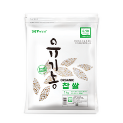 대구농산 유기농 찹쌀, 1kg, 1개