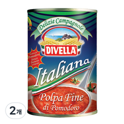 디벨라 DIVELLA 토마토통조림 400g, 2개