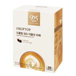 드롭탑 925 더블샷라떼 커피믹스, 30개입, 1개, 13g