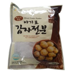 풍전 국산 아기표 감자전분, 1kg, 1개