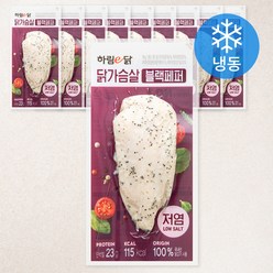 하림이닭 닭가슴살 블랙페퍼 (냉동), 100g, 10개